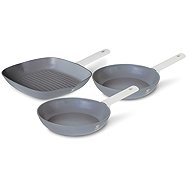 BERLINGERHAUS Pan Set with Titanium Surface, 3 pcs, Aspen Collection - Cookware Set