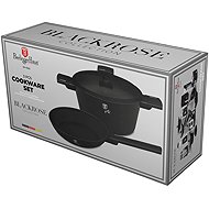 BERLINGERHAUS 3-Piece Cookware Set with Titanium Coating, Monaco Collection - Cookware Set