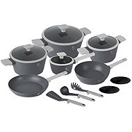 BERLINGERHAUS 15-Piece Cookware Set with Titanium Surface, Aspen Collection - Cookware Set