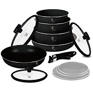 BERLINGERHAUS 12-Piece Cookware Set with Titanium Coating Monaco Collection - Cookware Set