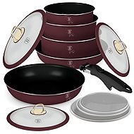 BERLINGERHAUS 12-Piece Cookware Set with Detachable Handle, Leonardo Collection - Cookware Set