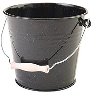Beryl Bucket 28 cm, 10 l, black granite - Bucket