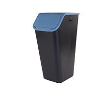 PRACTIC na tříděný odpad, 35 l, modré víko - Rubbish Bin