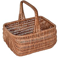 BerryHome Wicker Holender Basket, 42 × 33 × 40 cm - Small Basket