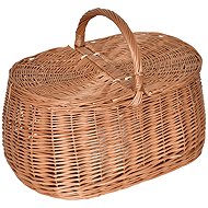 BerryHome Picnic Car Basket, 43 × 28 × 35 cm - Small Basket