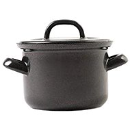 Beryl Pot with lid 16 cm, 2,0 l, black - Pot