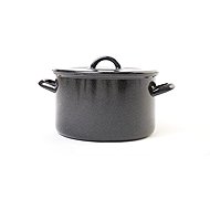 Beryl Pot with lid 28 cm, 10,0 l, black - Pot