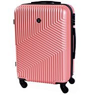 Bertoo Milano, růžový, 99 l - Cestovní kufr