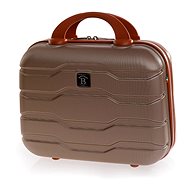 BERTOO Cestovní kosmetický kufřík Firenze champagne 14 l - Makeup Case