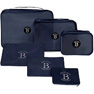 BERTOO Travel suitcase organizers set of 6 - dark blue - Organiser