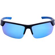 BERTOO men's Marco sunglasses black/blue - Sunglasses