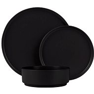BERLINGERHAUS Dining plates set Matte Black Collection 18 pcs - Set of Plates