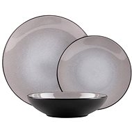 BERLINGERHAUS Dining set of plates Taupe Collection glossy 18 pcs - Set of Plates