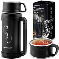 Berdsen vacuum thermos BD-781, 1500 ml, black - Thermos