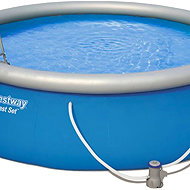 BESTWAY Inflatable pool with accessories Fast Set 4,57 × 1,22 m - 57289 - Pool
