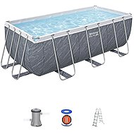 Bestway Pool Steel Pro Max Marble 404 x 201 x 100 cm with accessories - Pool