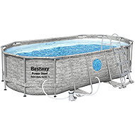 Bestway Pool with Power steel stacked stone swim vista 4,27 × 2,5 × 1 m - Pool