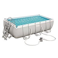 Bestway Pool with Power steel construction 4,04 × 2,01 × 1 m - Pool