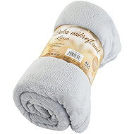 B. E. S. - Petrovice Microflannel blanket EXCLUSIVE 150 × 200 - Grey - Blanket