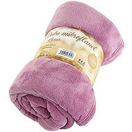 B. E. S. - Petrovice Microflannel blanket EXCLUSIVE 150 × 200 - Purple - Blanket