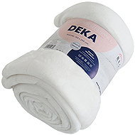 B. E. S. - Petrovice Microflannel blanket with lamb 150 × 200 - White - Blanket