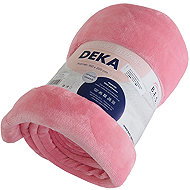 B. E. S. - Petrovice Microflannel blanket with lamb 150 × 200 - Old pink - Blanket