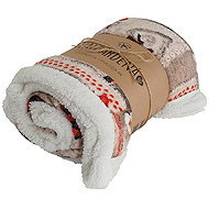 B. E. S. - Petrovice Blanket with Valgarden lamb 150 × 200 gift pack - Blanket