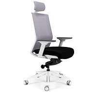 BESTUHL
S27 White black with headrest - Office Chair