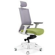 BESTUHL
S27 White green with headrest - Office Chair