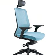BESTUHL
J17 light blue with headrest - Office Chair