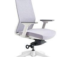 BESTUHL
J17 White grey with headrest - Office Chair