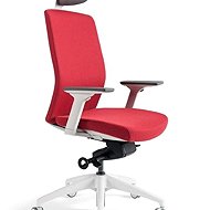 BESTUHL
J2 White red with headrest - Office Chair