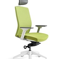 BESTUHL
J2 White green with headrest - Office Chair