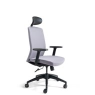 Bestuhl J2 ECO grey with headrest - Office Chair