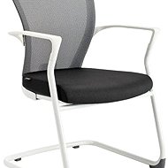 BESTUHL Merens White Meeting black - Conference Chair 
