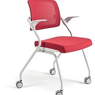 BESTUHL U20 White red - Conference Chair 