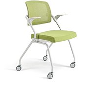 BESTUHL U20 White green - Conference Chair 