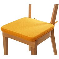 Seat cushion 40 x 40 cm with drawstrings - Yellow - Chair Cushion