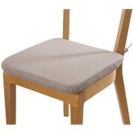Sedák 40 × 40 cm so šnúrkami – Béžový - Podsedák na stoličku