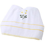 B. E. S. PETROVICE Towel with embroidery Chamomile 50 × 90 cm, white - Towel