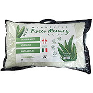 B. E. S. - Petrovice Fiocco Memory Aloe pillow, 50 × 80 cm - Pillow