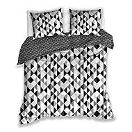 TipTrade Cotton bed linen - Winkel grey - Bed Linen