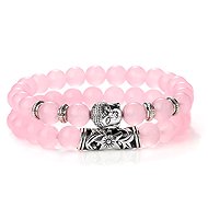 Silver Star Amaryllis ladies bracelets, Buddha, set of 2 - Bracelet