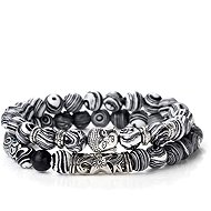Predator Q1 Ivywood men's bracelets, Buddha, set of 2 - Bracelet