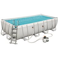 BESTWAY Power Steel Rectangular Pool Set /5.49m x 2.74m x 1.22m - Pool