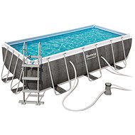 BESTWAY 13'3 "x 6'7" x 39.5 "/4.04mx 2.01mx 1.00m Rectangular Pool Set - Pool