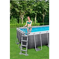 BESTWAY Power Steel Rectangular Pool Set 2.88m x 2.44m x 1.22m - Pool