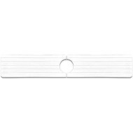 Touchless Straight Faucet Drainer 60 × 10 cm, white - Draining Board
