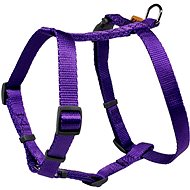 Bafpet H-shaped basket, solid colour - Purple - Harness