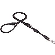 Bafpet Rope switch leash, solid colour - Black, 12mm × 240cm, 15315J - Leash